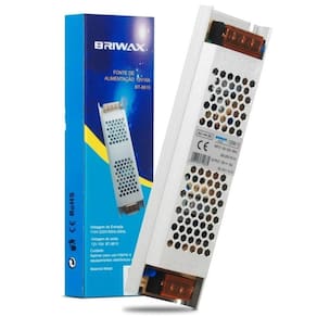 Fonte Slim Colmeia Briwax 12V 10A Bivolt - BT-8810