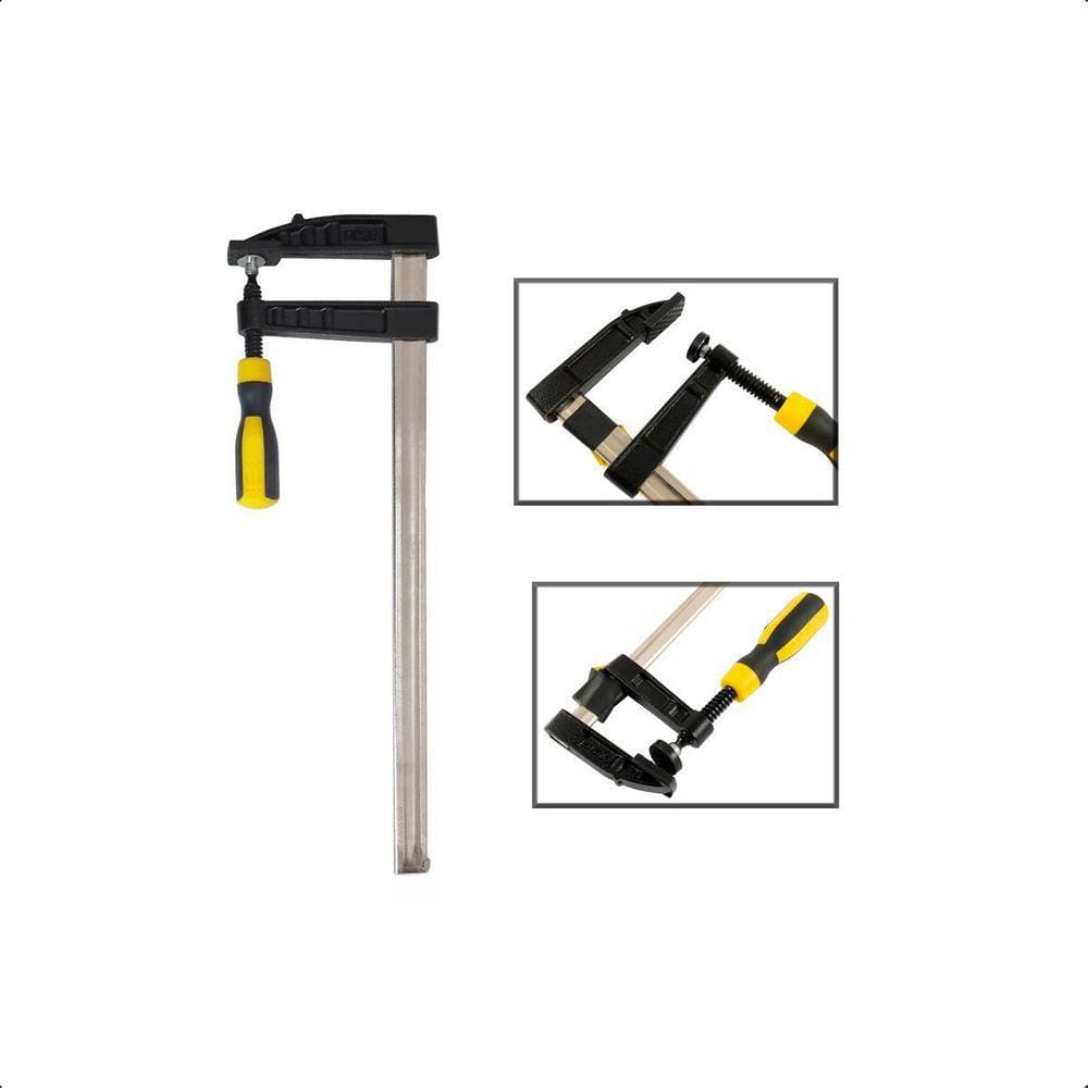 Grampo Sargento Tipo F 120 X 1000 Mm Aço Cromo Vanádio