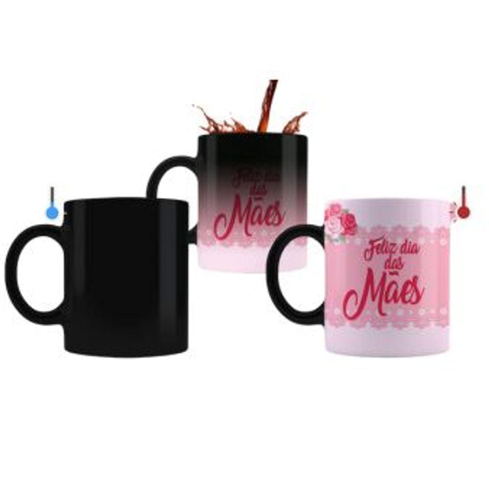 Canecas Mágica Personalizadas Dia das Mães