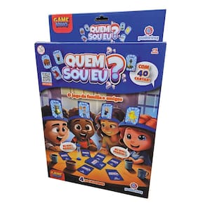 Jogo de Adivinhação Quem Sou Eu? 4 Jogadores Polibrinq