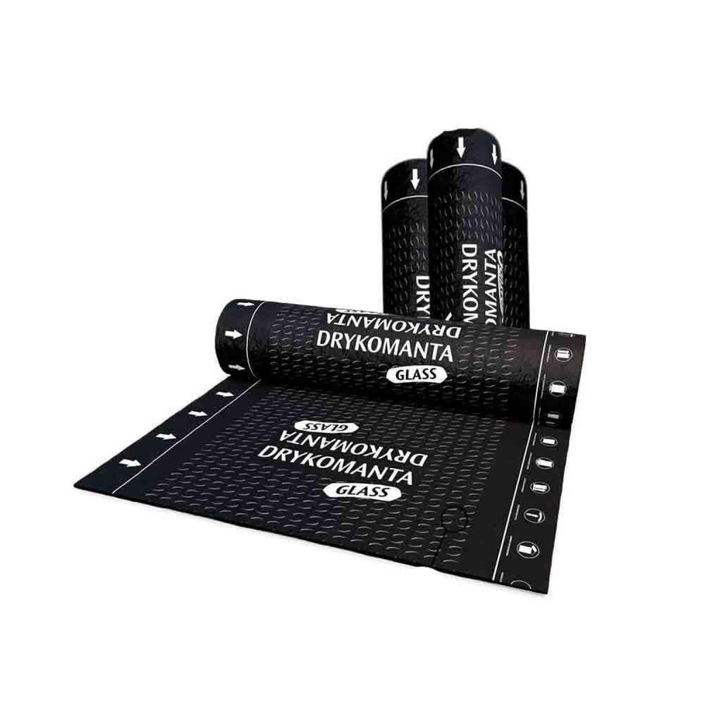 Manta Asfáltica Drykomanta Poliéster Tipo II B 4MM Dryko Preto
