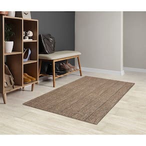 Tapete 100x150cm Eco Terra Tapetes São Carlos Madeira