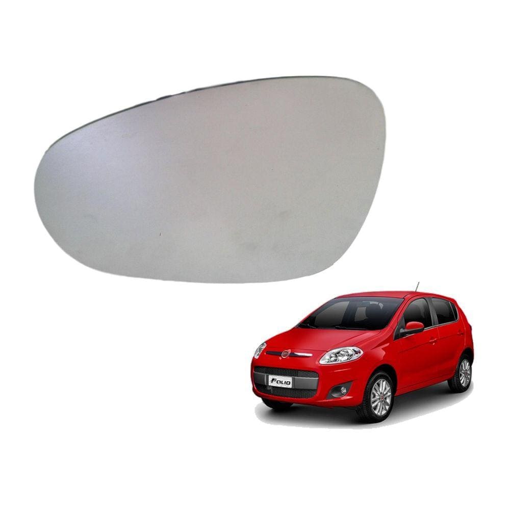 Lente Vidro Retrovisor PALIO 2011 a 2012 motorista EB839