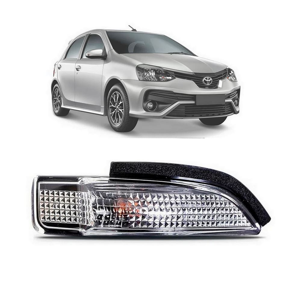 Pisca Seta Retrovisor para TOYOTA ETIOS 13/.. PASSAGEIRO 37035D