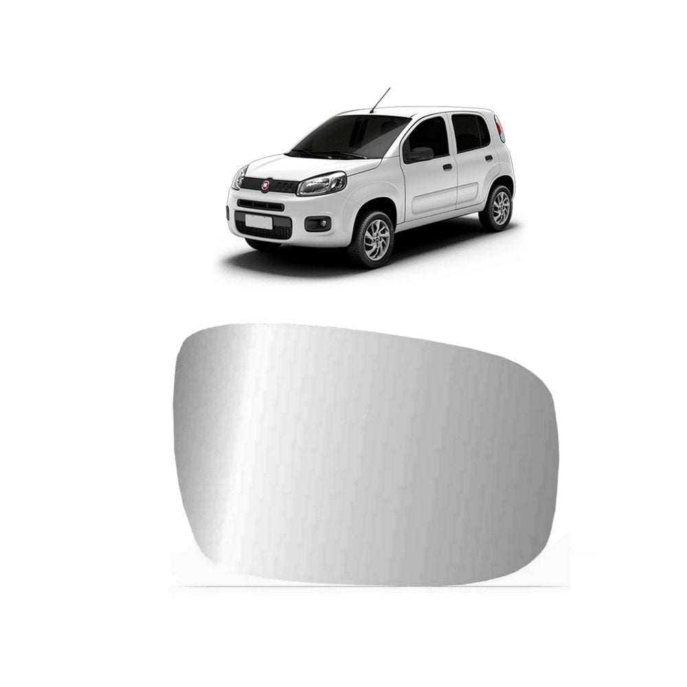 Lente Vidro Retrovisor UNO WAY VIVACE 2010 diante motorista EB687