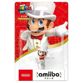 Boneco Nintendo Amiibo Mario Wedding Super Mario Odyssey