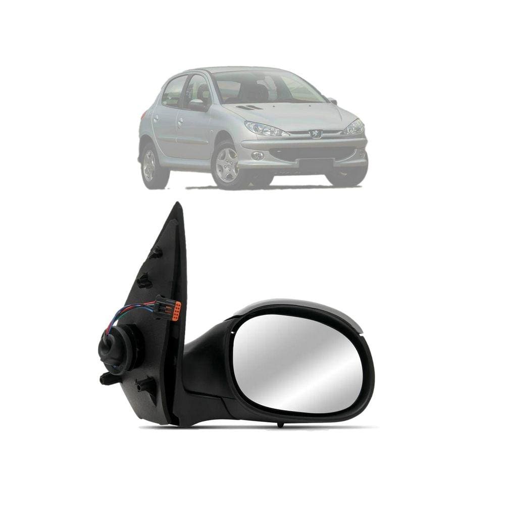 Retrovisor Controle Elétrico Peugeot 206 207 99 ... passageiro EB050