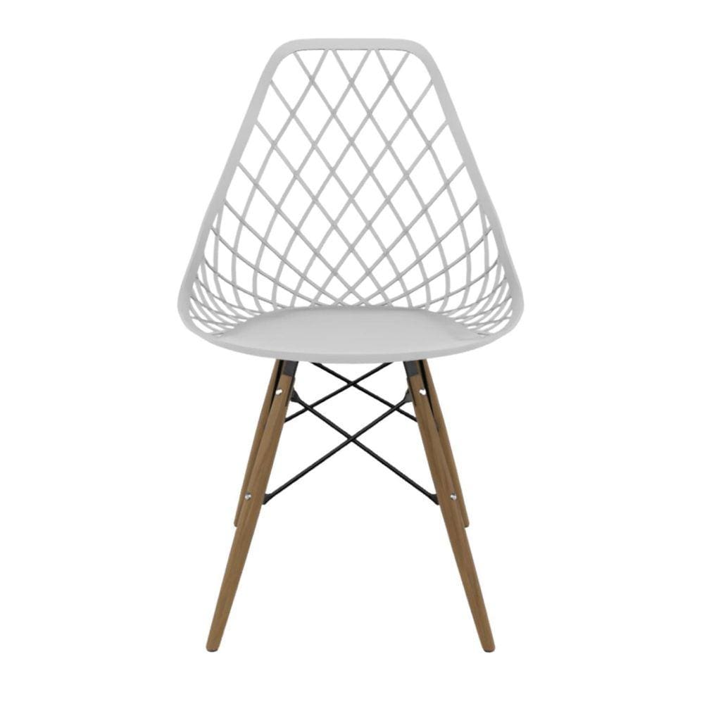 Cadeira para Sala de Jantar Kayla Dsw Branco