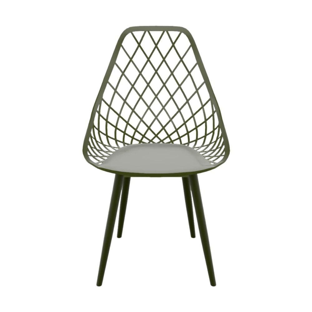 Cadeira para Sala de Jantar Kayla Garden Verde Militar