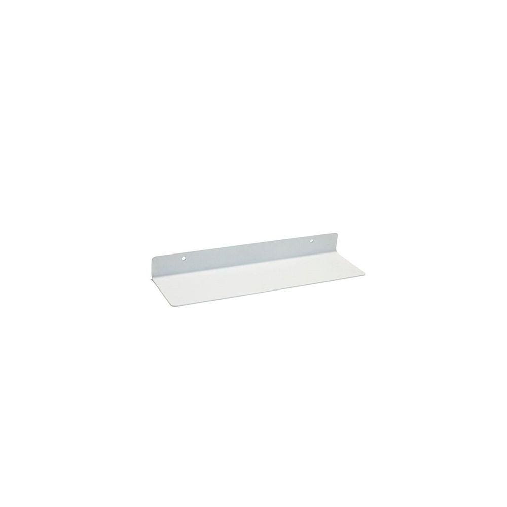 Prateleira Modelo Slim 50 Cm em Aço Branco Fosco