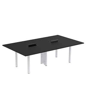 Mesa Reunião para Escritorio 3200x1200 Mrcpb3212 Preto/Branco