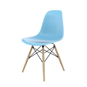 Cadeira Infantil Pp 55,5cm Eames Azul Claro