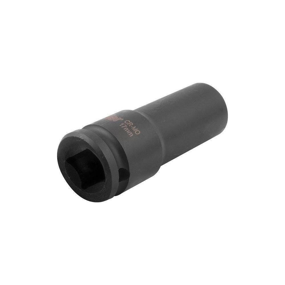 Soquete Impacto Sextavado Cr-V Longo 1/2 X 17Mm - 6109