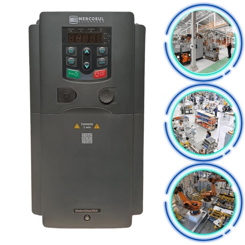 Inversor De Frequência Trifásico 15Cv 20Cv 11/15Kw 380V