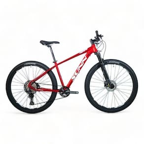 Bicicleta Aro29 Tam 15.5 Marca Sunn Modelo Hidra 12v Deore E Suspensão A Ar Com Trava Remota