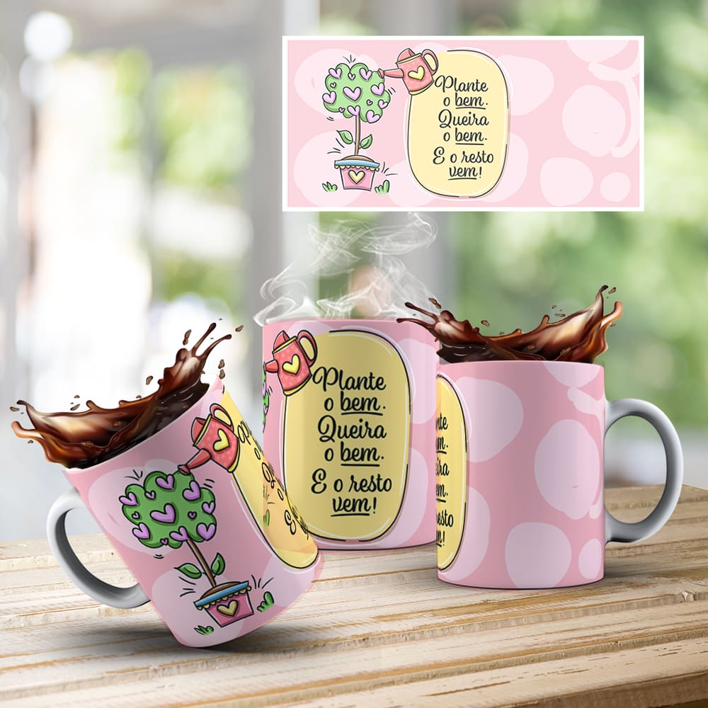 Canecas Personalizadas Deus no Comando