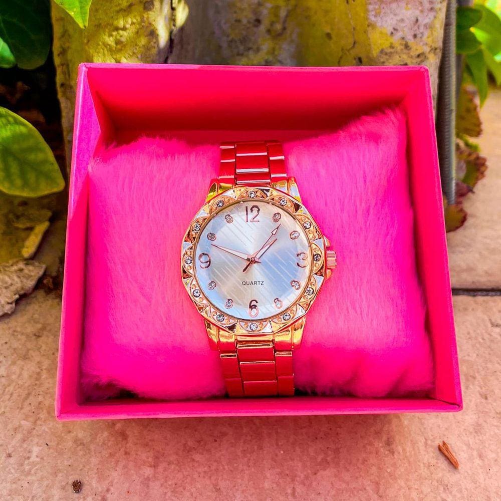 Relógio Feminino Quartz Para Idosos  E Garantia