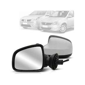 Retrovisor Controle Interno Logan Sandero Duster 09/.. Capa lisa motorista EB667