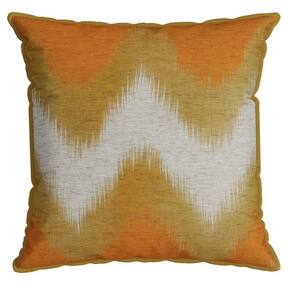 Capa Garden 051 com Cordone 43 Cm X 43 Cm Laranja/Mostarda