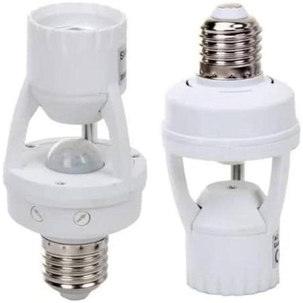 Soquete Com Sensor D Presença Para Lâmpada Led Movimento360º