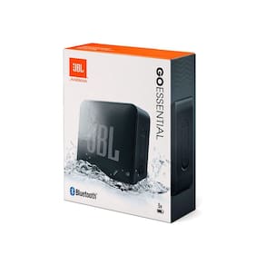 Caixa de Som 3W JBL Go Essential 5HRS bateria à Prova d`Água IPX7 Preto