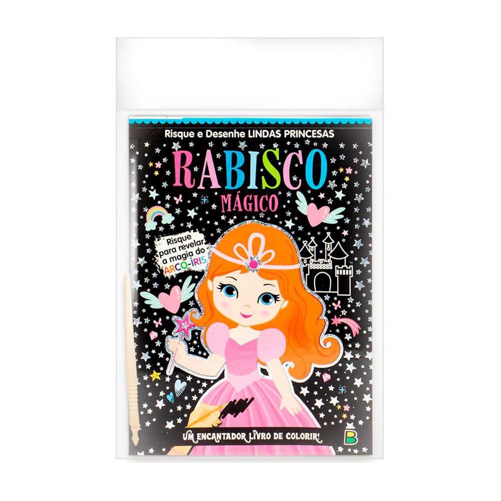 Livro Rabisco Mágico Lindas Princesas Todo Livro