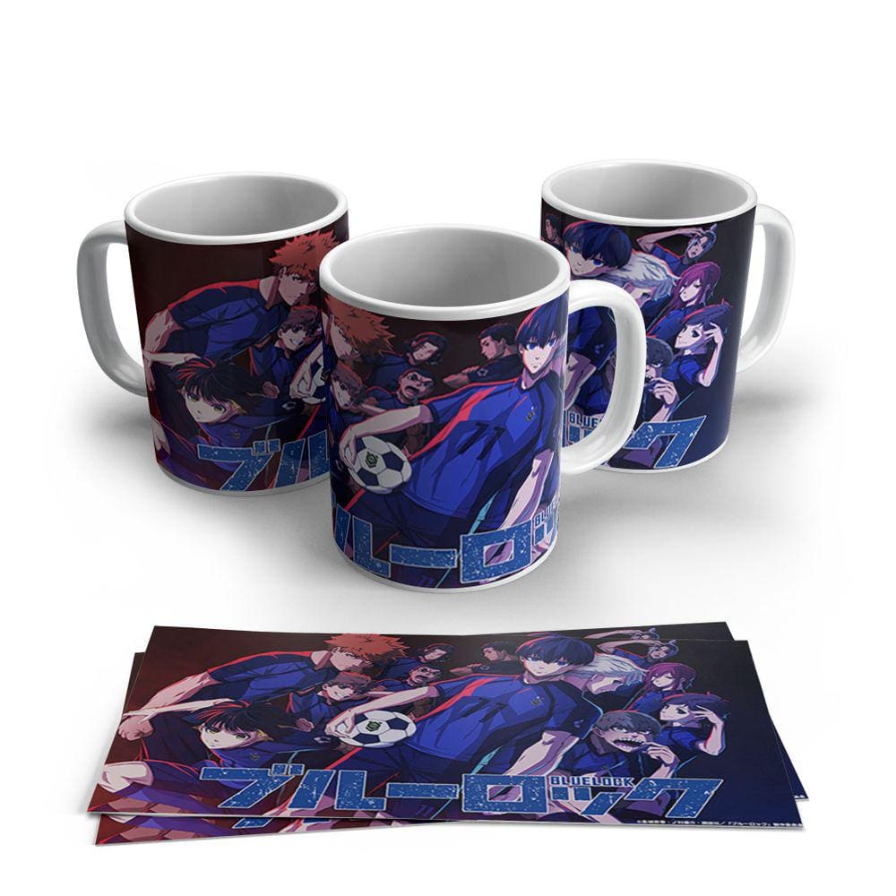 Caneca de Porcelana Blue Lock Modelo 03