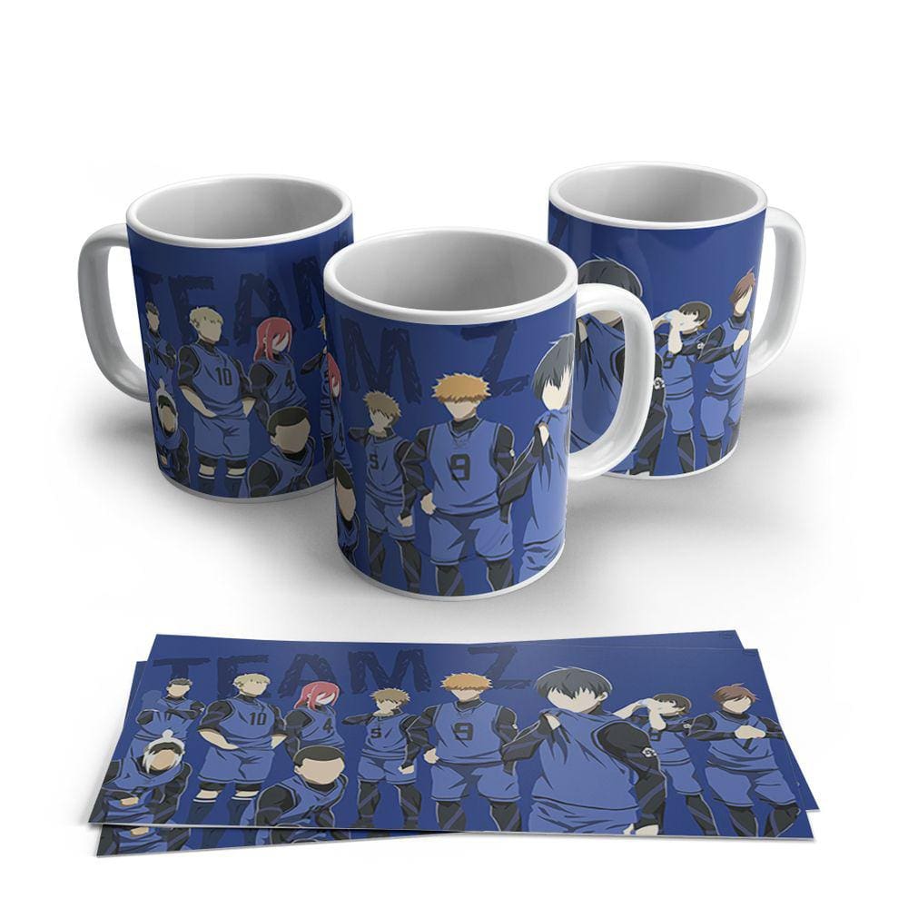 Caneca de Porcelana Blue Lock Modelo 14