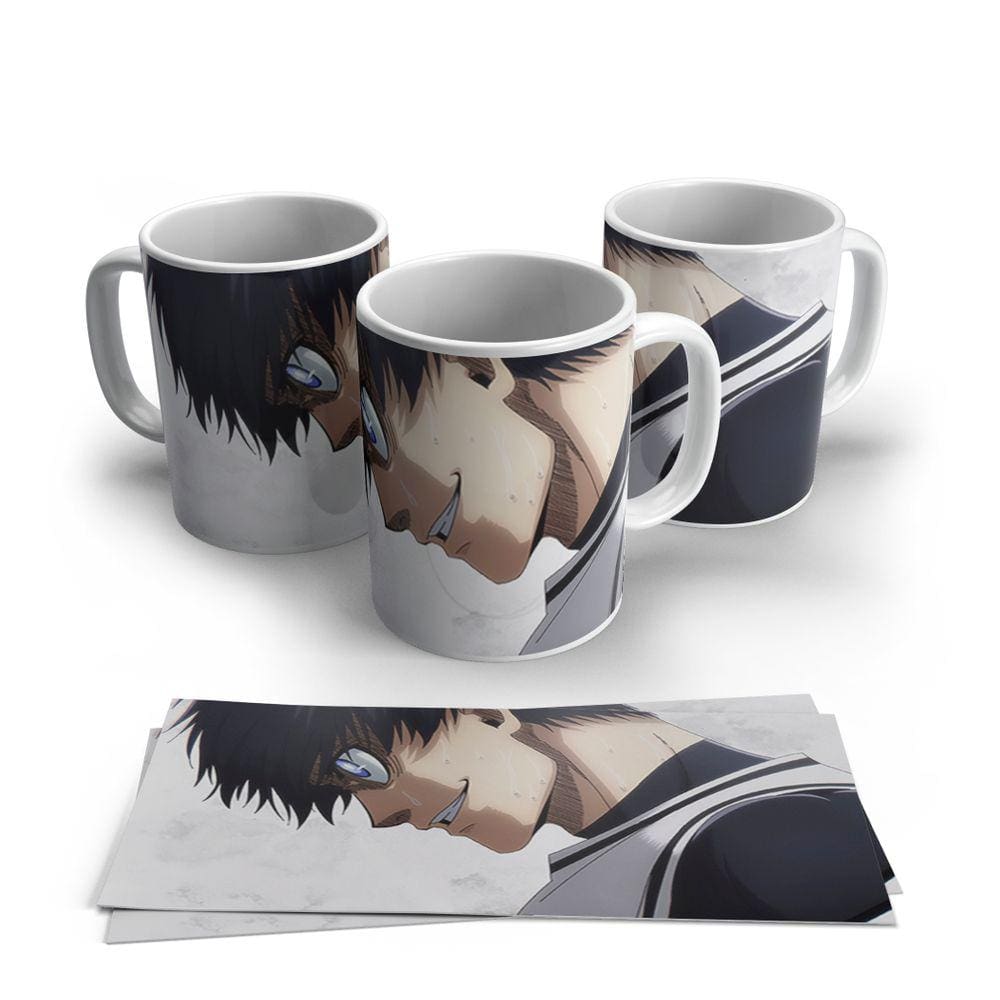 Caneca de Porcelana Blue Lock Modelo 17