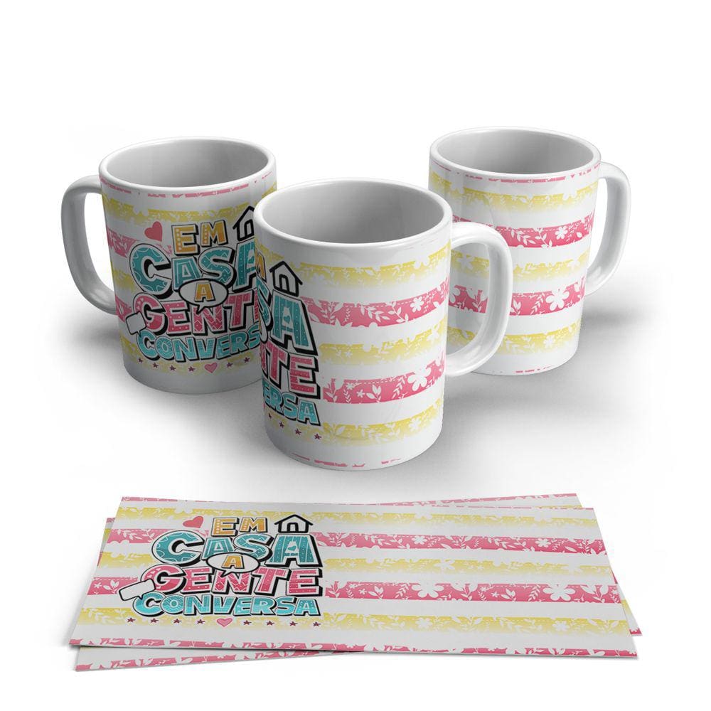 Caneca de Porcelana Dia das Mães modelo 07