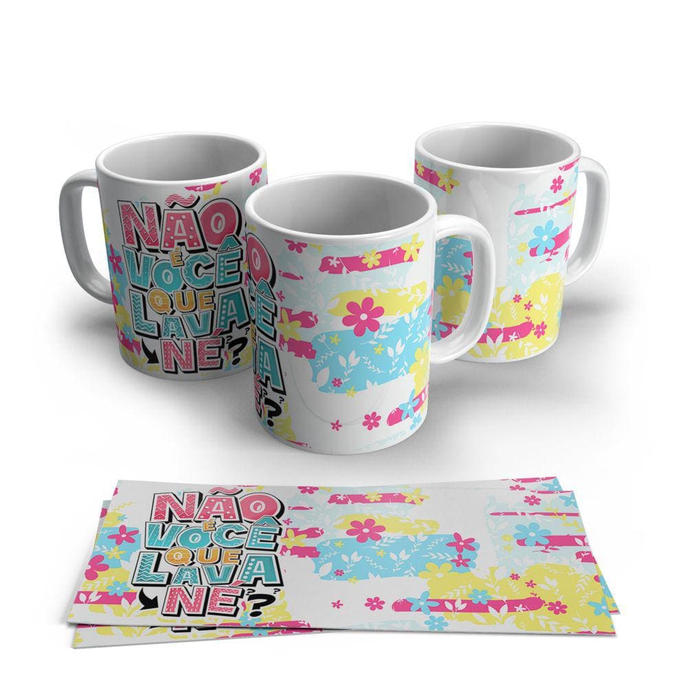 Caneca de Porcelana Dia das Mães modelo 13