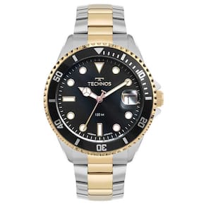 Relógio Masculino Technos Acqua Analógico 2415Dx/1P Prata