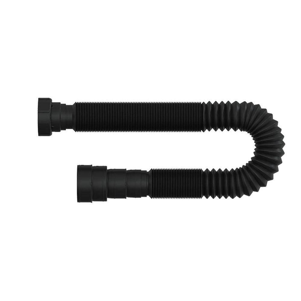 Sifão Tubo Extensivo Black Porca Pp Com Canopla 1,10M Blukit