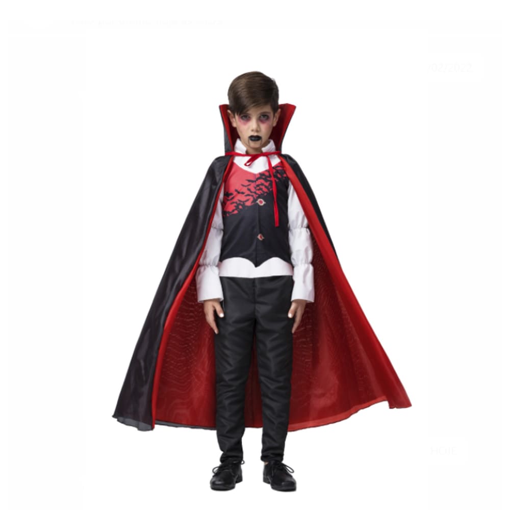 Fantasia De Vampiro Infantil Luxo