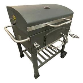 Churrasqueira Americana Carvão Móvel - Pitsmoker Completo