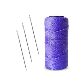 Linha Para Artesanato, Couros, Sapato N04 + 3 Agulhas De Aço