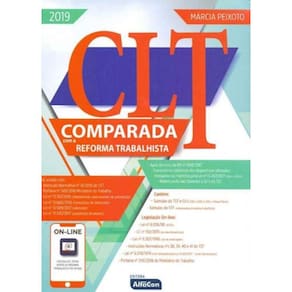 Clt - Comparada Com a Reforma Trabalhista - 01Ed/19