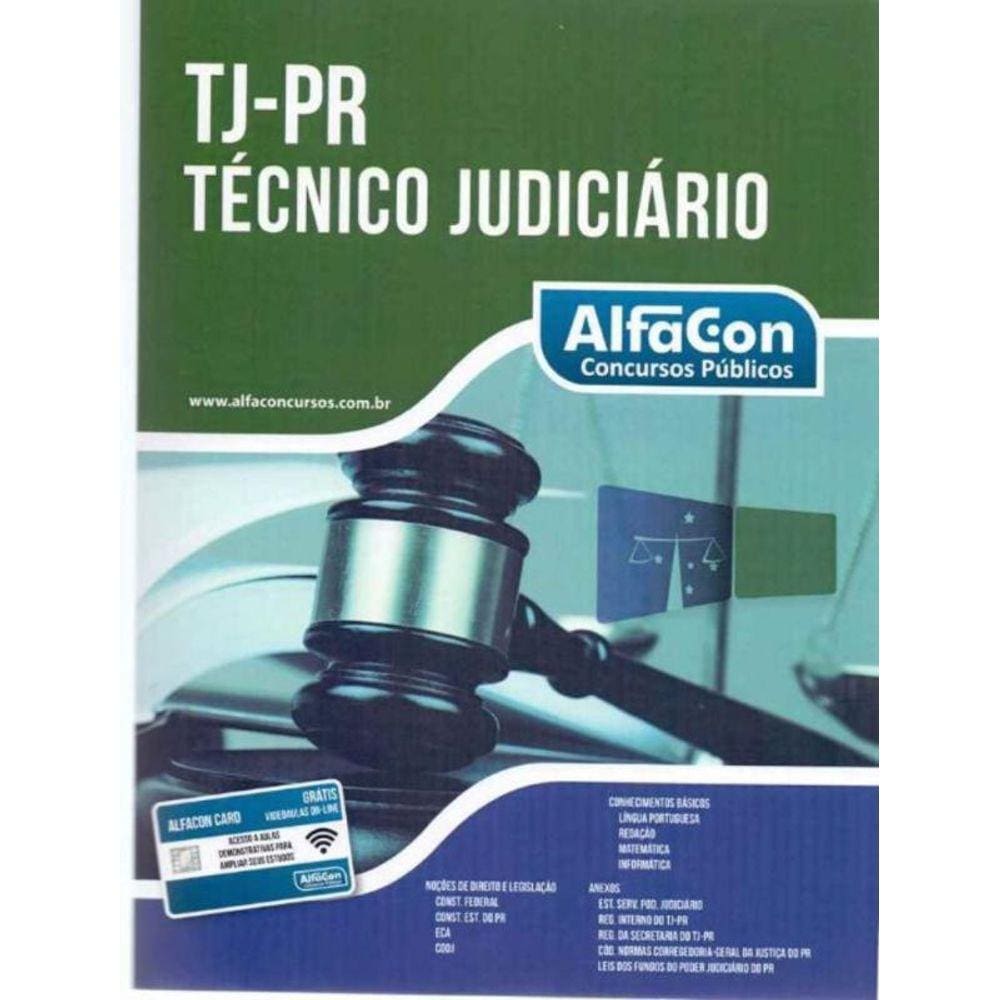 Tj-pr - Tecnico Judiciário