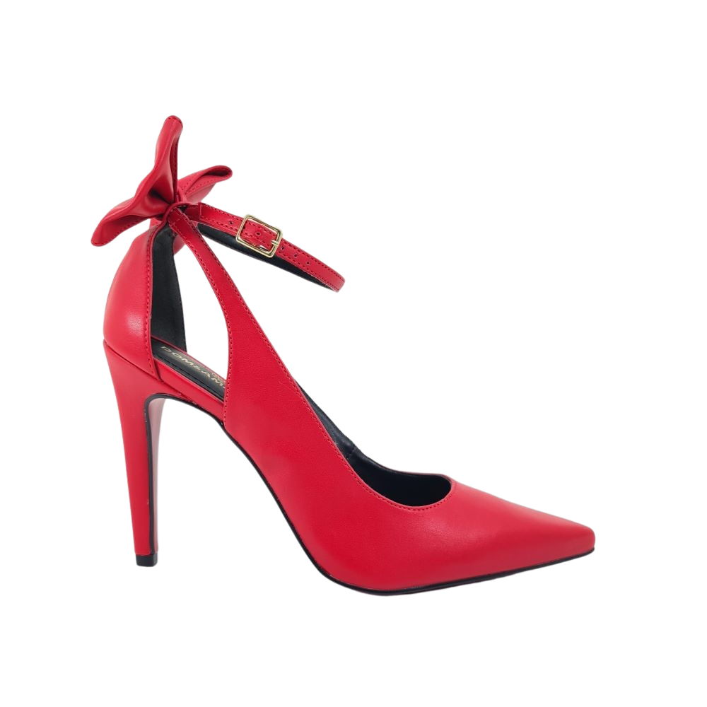 Scarpin Feminino Com Laço Número Grande Moda Fashion Layla