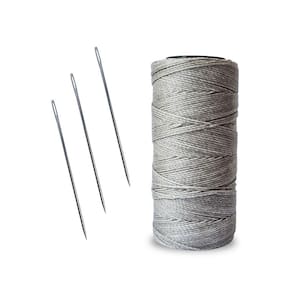 Linha Para Artesanato, Couros, Sapato N04 + 3 Agulhas De Aço