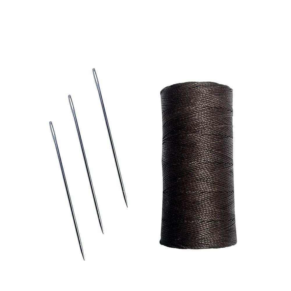 Linha Para Artesanato, Couros, Sapato N04 + 3 Agulhas De Aço