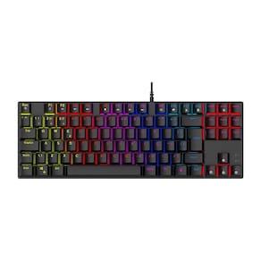 Teclado Gamer Mecânico Royal Cross TKL Blue Switch ABNT2 RGB Preto Warrior - TC312