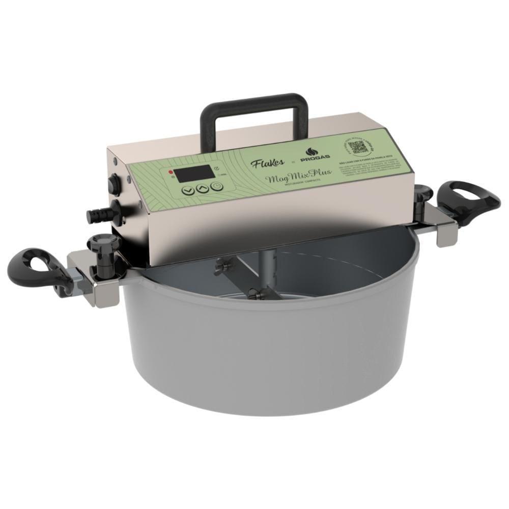 Misturela Automatico Fogao Doces E Cremes Mogmix Prmog-07 Plus Flakes Verde Bivolt - Progas