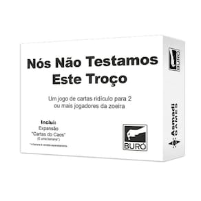 Nós Não Testamos Este Troço Ntt Jogo De Tabuleiro Buró