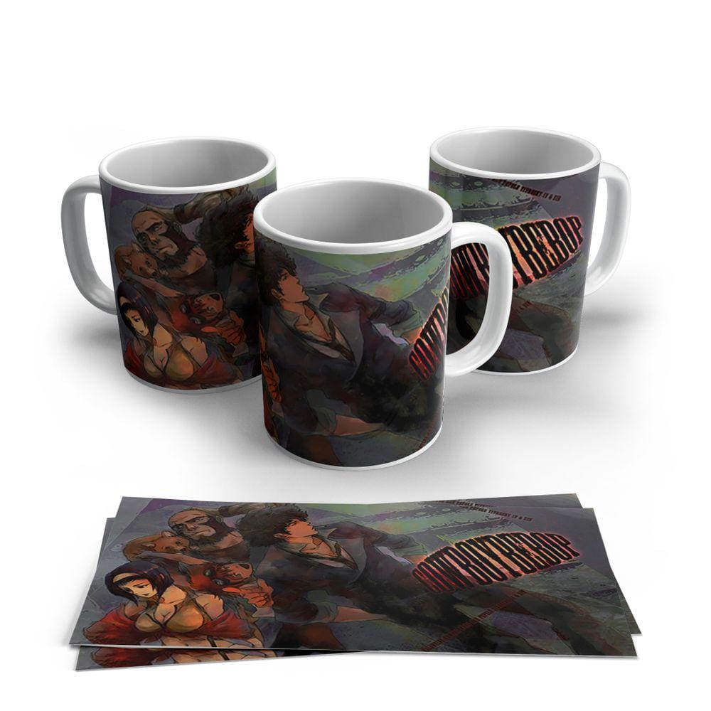 Caneca de Porcelana Anime Cowboy Bepop 18