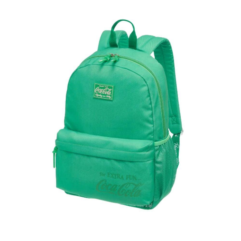 Mochila Coca-Cola Flat Unissex Verde
