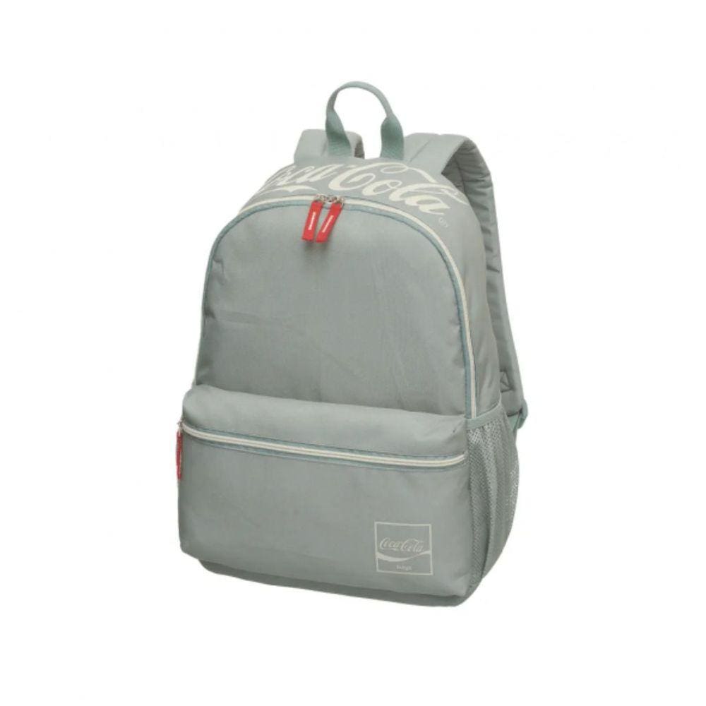 Mochila Coca-Cola Re-Blank Unissex Cinza