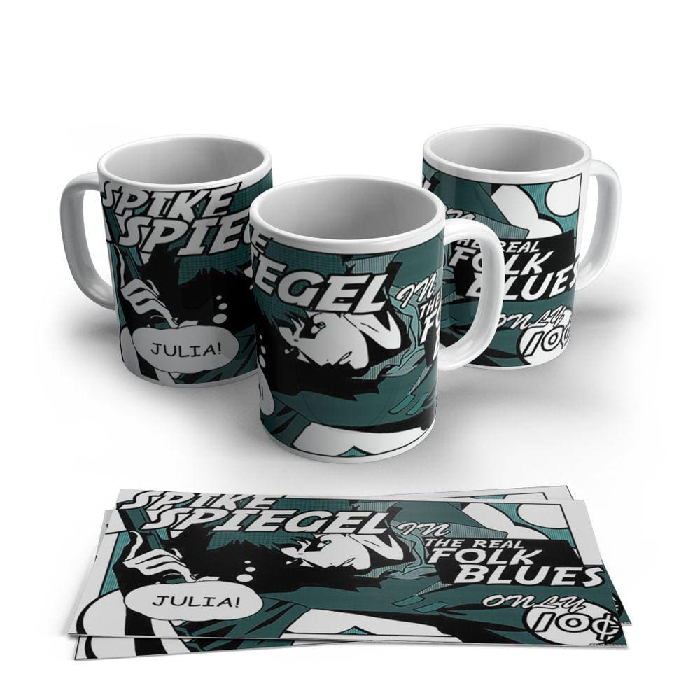 Caneca de Porcelana Anime Cowboy Bepop 27