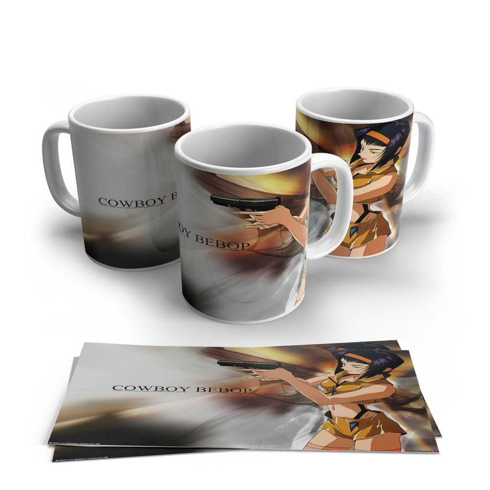 Caneca de Porcelana Anime Cowboy Bepop 28