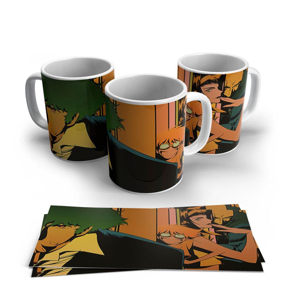 Caneca de Porcelana Anime Cowboy Bepop 23